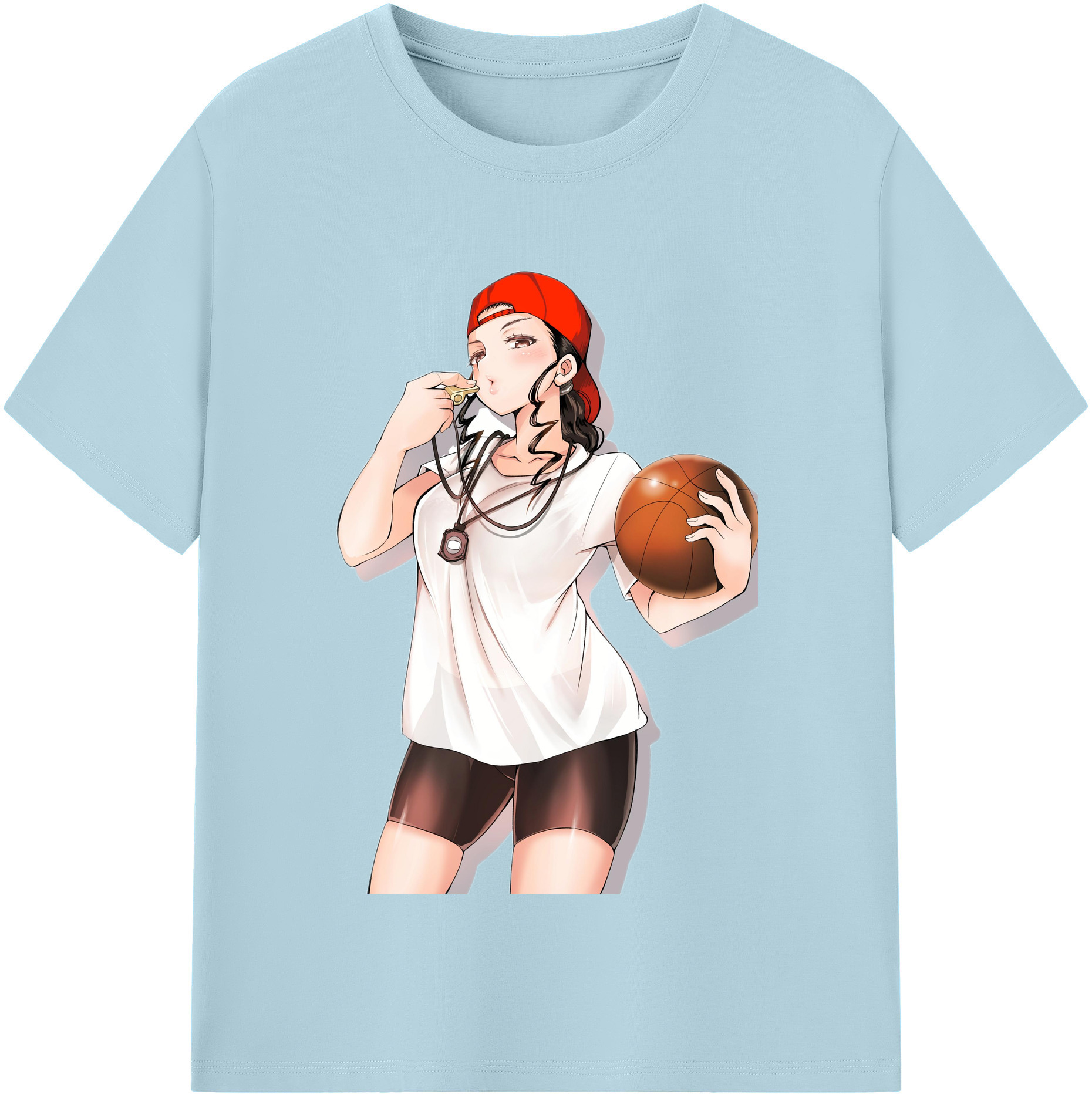 SLAM DUNK／スラムダンク 綿100％半袖Tシャツ（フロントプリント）